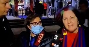 الاتحاد الأوروبي لكرة القدم يفرض غرامات على برشلونة بسبب أحداث مشجعيه المتعصبين 2